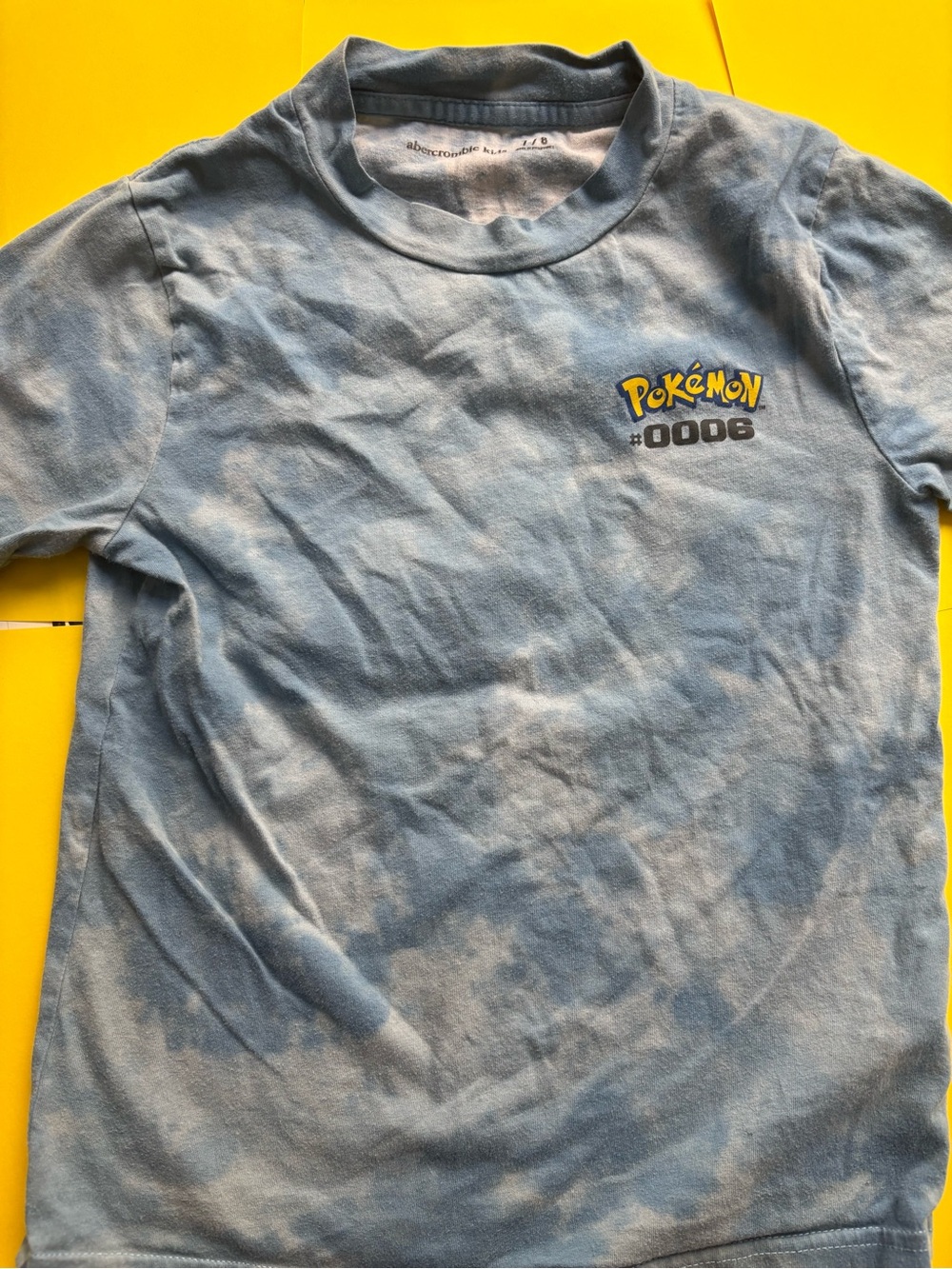 abercrombie kids Light Blue Pokémon Graphic Tee